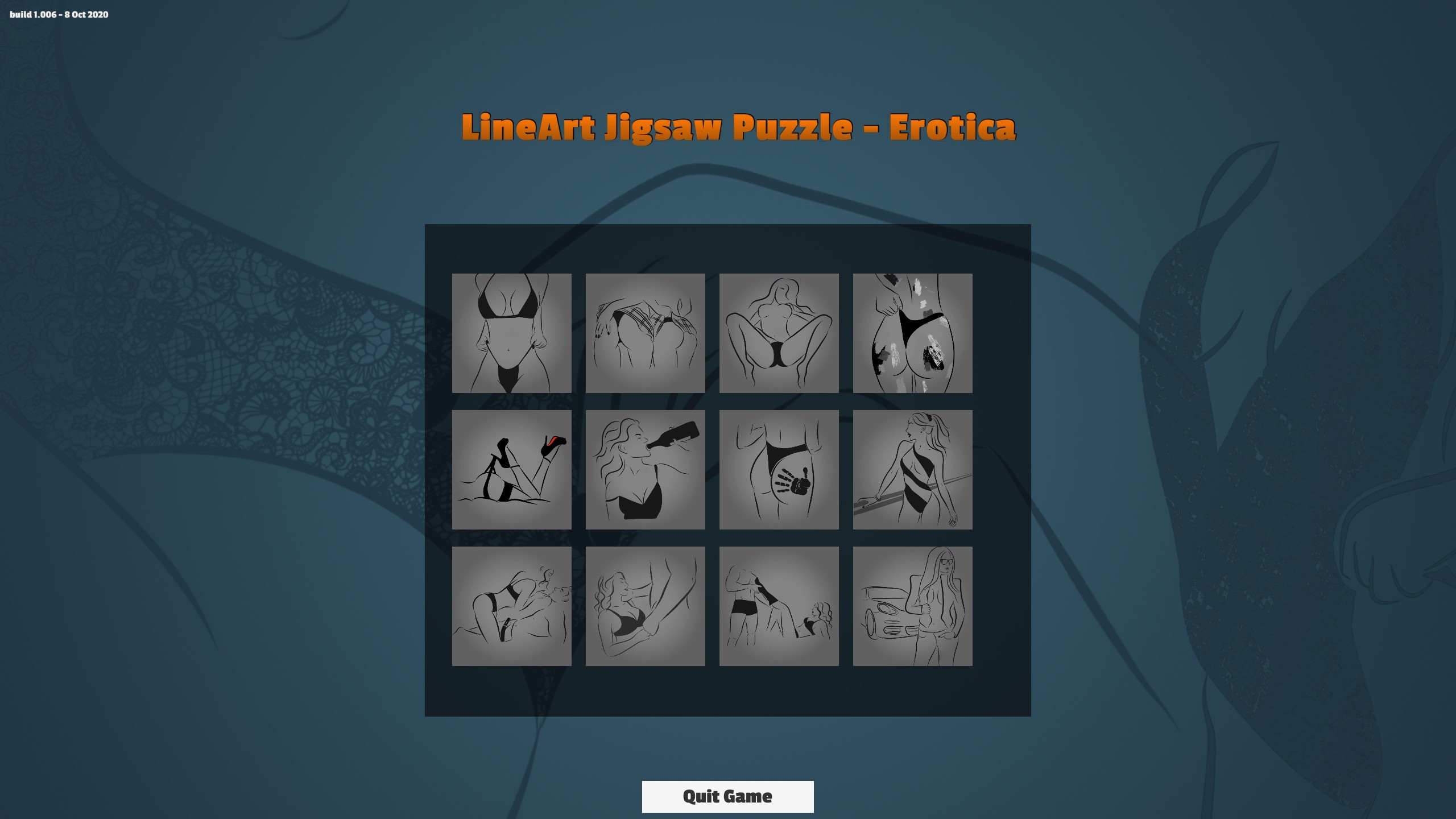 LineArt Jigsaw Puzzle - Erotica Steam CD Key 0.21 $