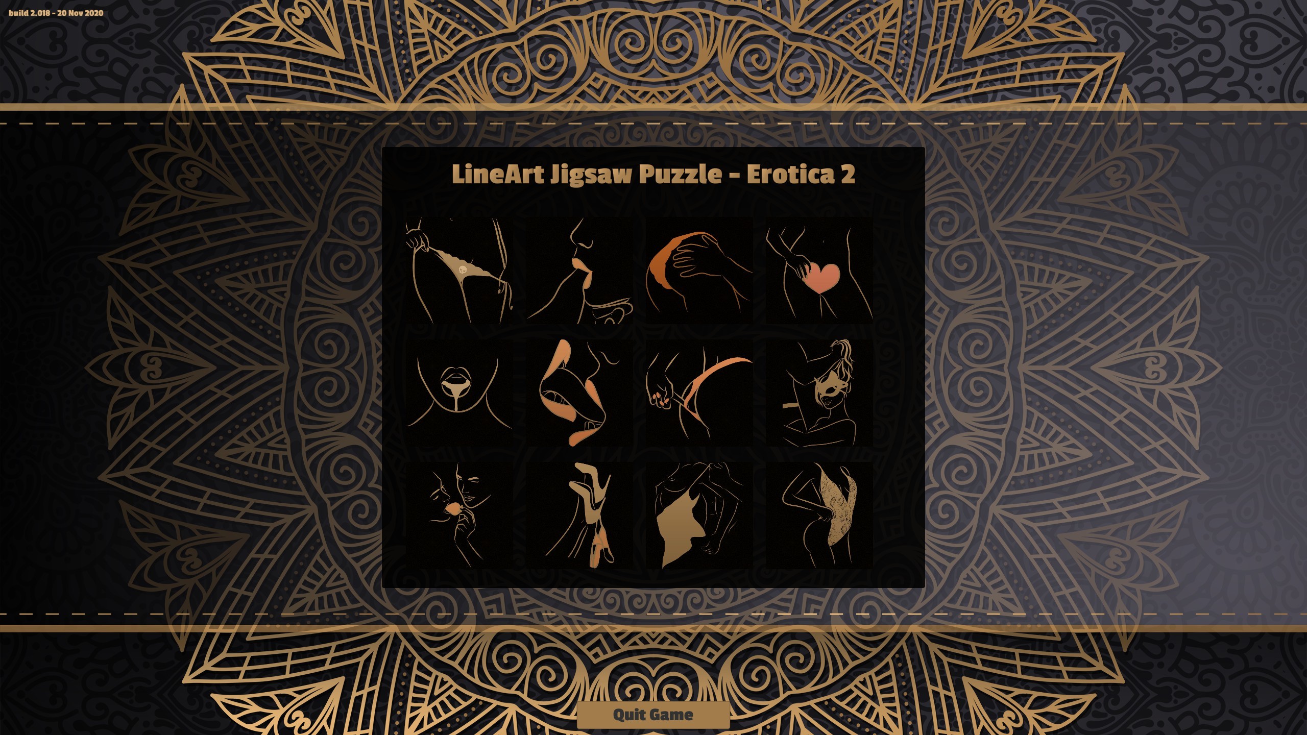 LineArt Jigsaw Puzzle - Erotica 2 Steam CD Key 0.21 $