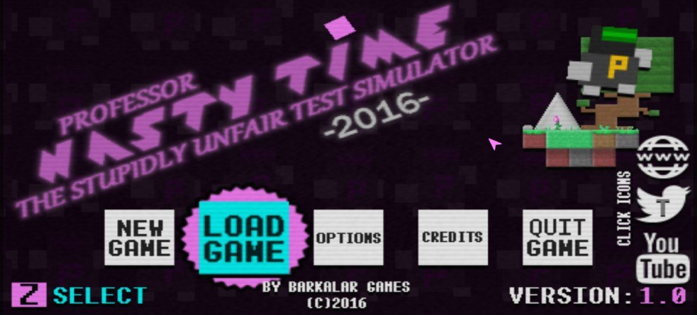 Professor Nasty Time: The Stupidly Unfair Test Simulator 2016 Steam CD Key 2.2 $