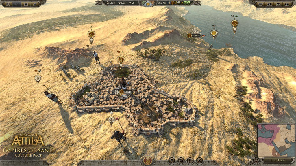 Total War: ATTILA - Empires of Sand Culture Pack DLC Steam CD Key 6.72 $