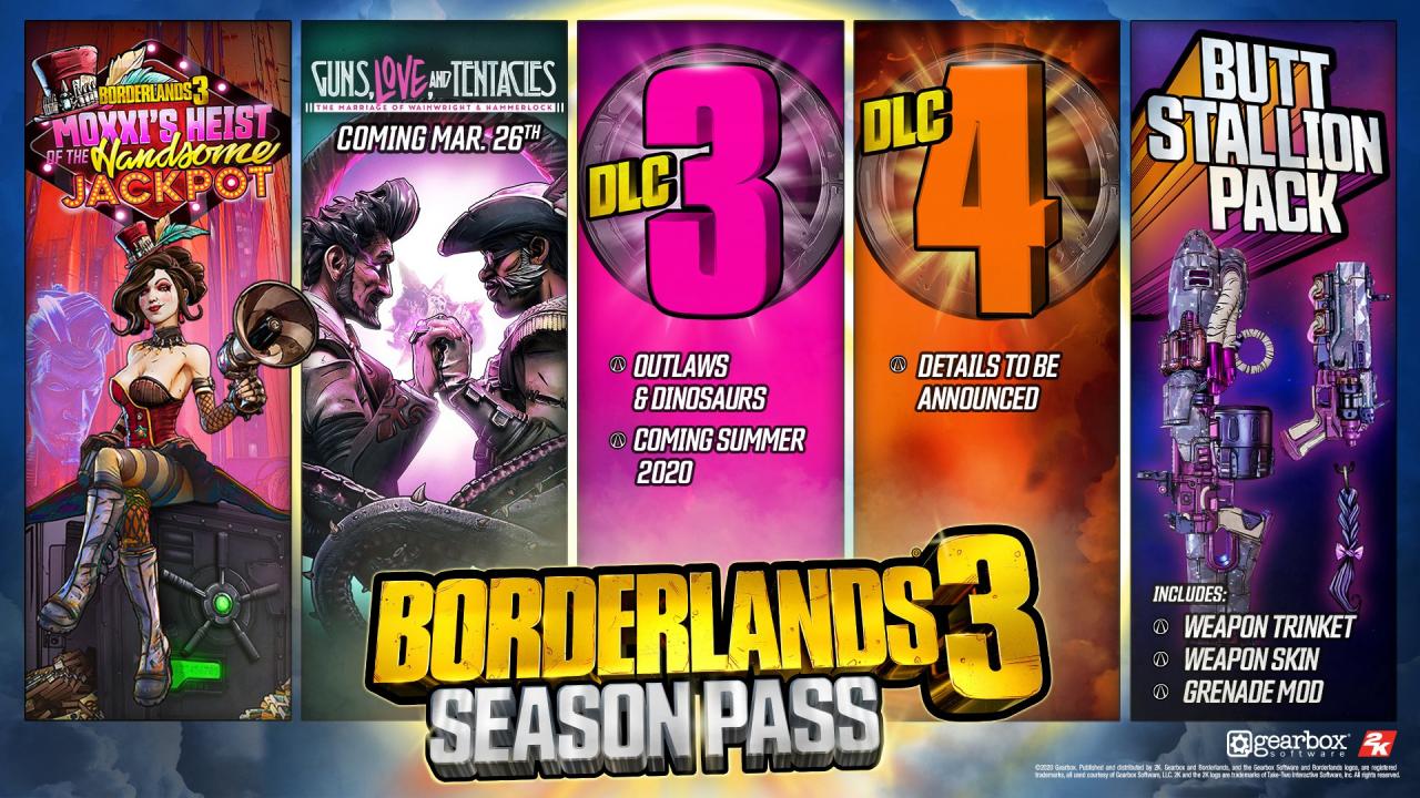 Borderlands 3 - Season Pass DLC EU Steam CD Key 12.68 $