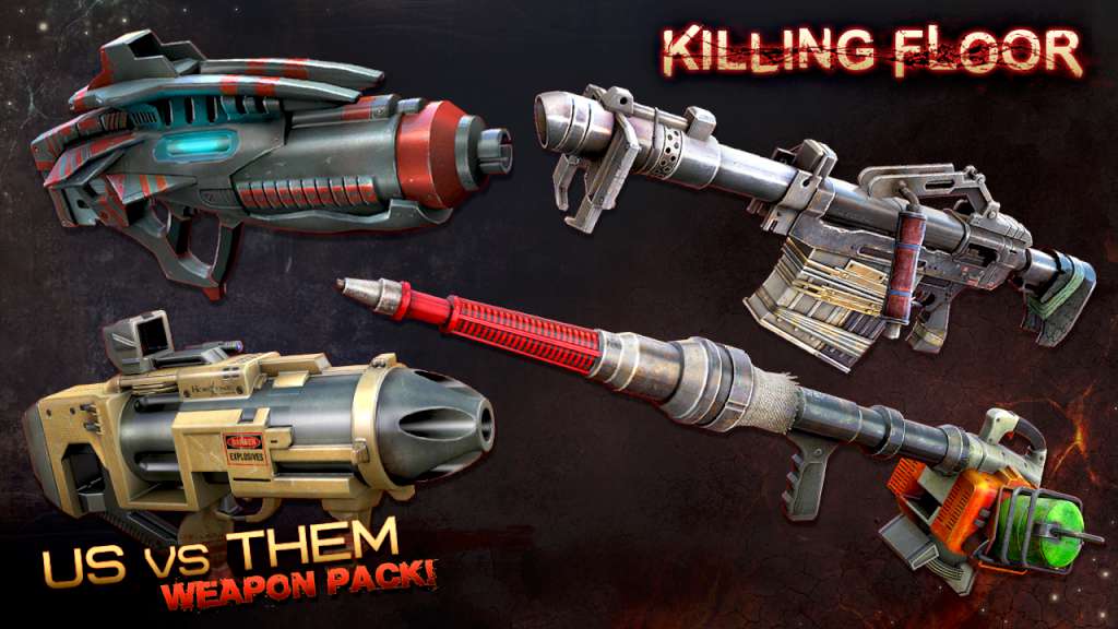 Killing Floor - Community Weapons Pack 3 - Us Versus Them Total Conflict Pack DLC Steam CD Key 0.85 $