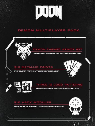 Doom - Demon Multiplayer Pack DLC US XBOX One CD Key 3.38 $