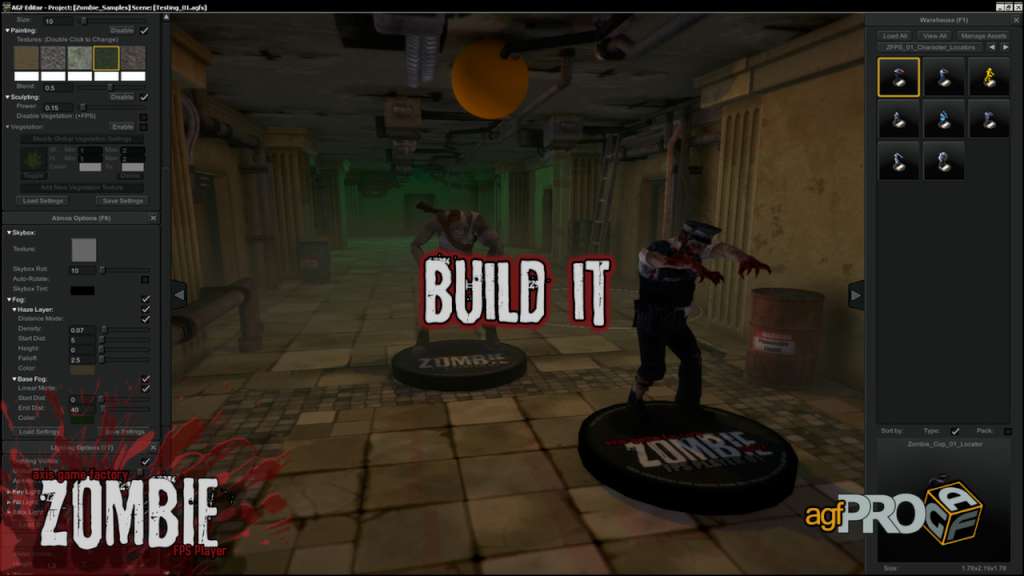 Axis Game Factory's AGFPRO Zombie FPS Player DLC Steam CD Key 0.33 $
