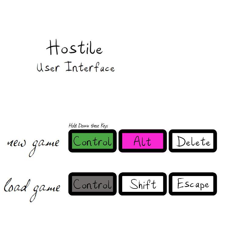 Hostile User Interface Steam CD Key 0.99 $