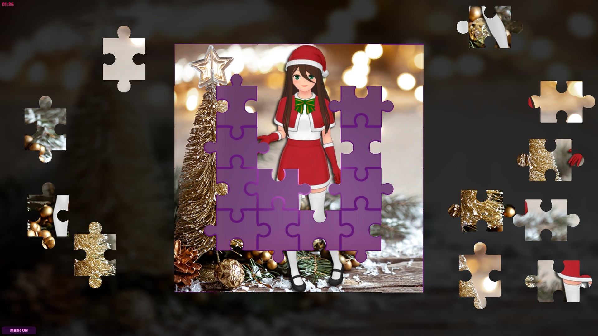 Anime Jigsaw Girls - Christmas Steam CD Key 0.18 $