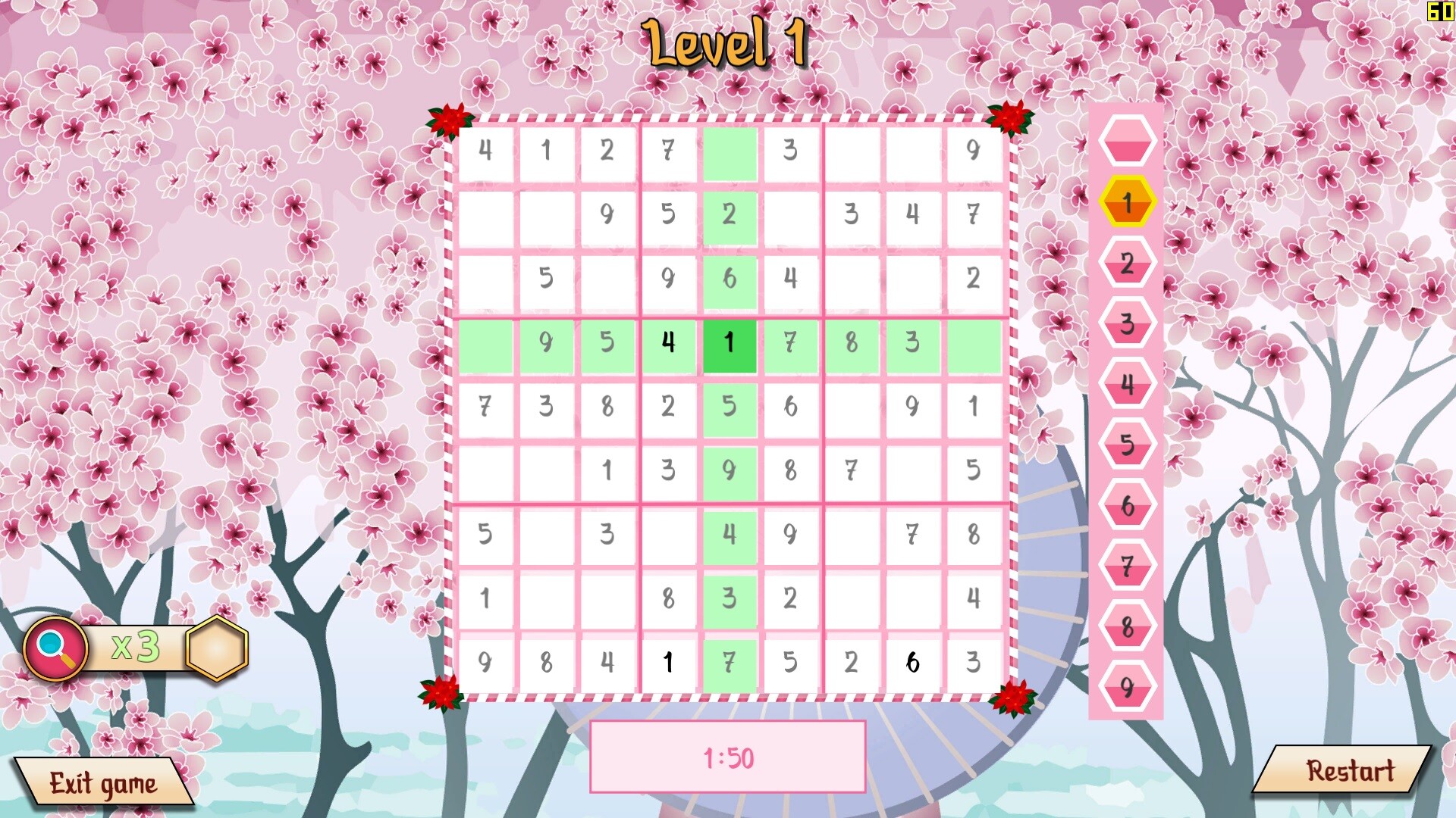 Mega Sudoku - Binary & Suguru Steam CD Key 1.12 $