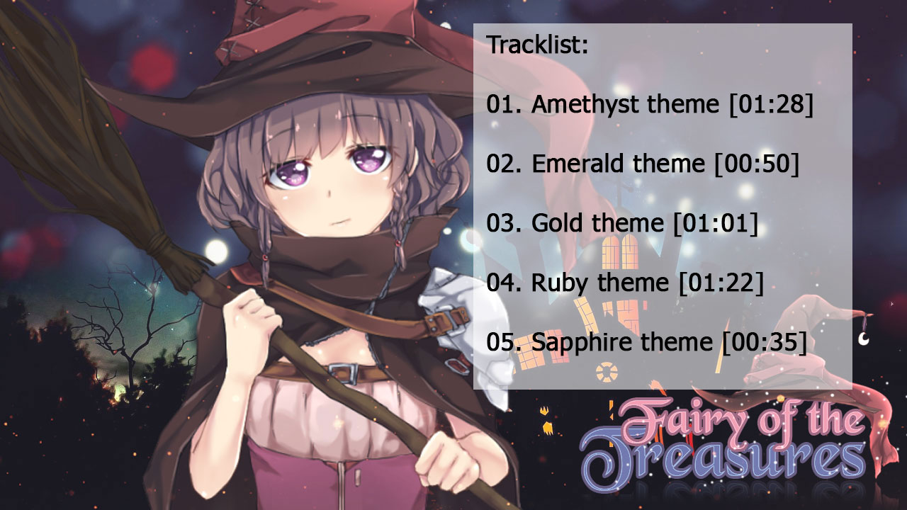 Fairy of the treasures - Soundtrack DLC Steam CD Key 0.55 $