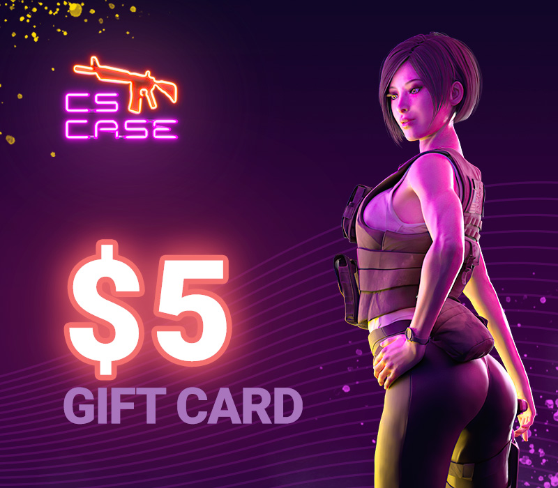 CSCase.com $5 Gift Card 5.29 $