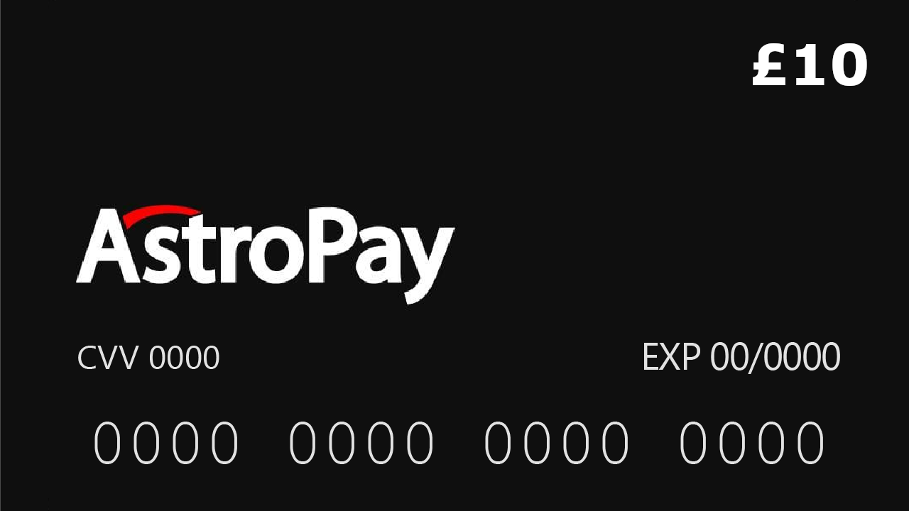 Astropay Card £10 UK 14.76 $