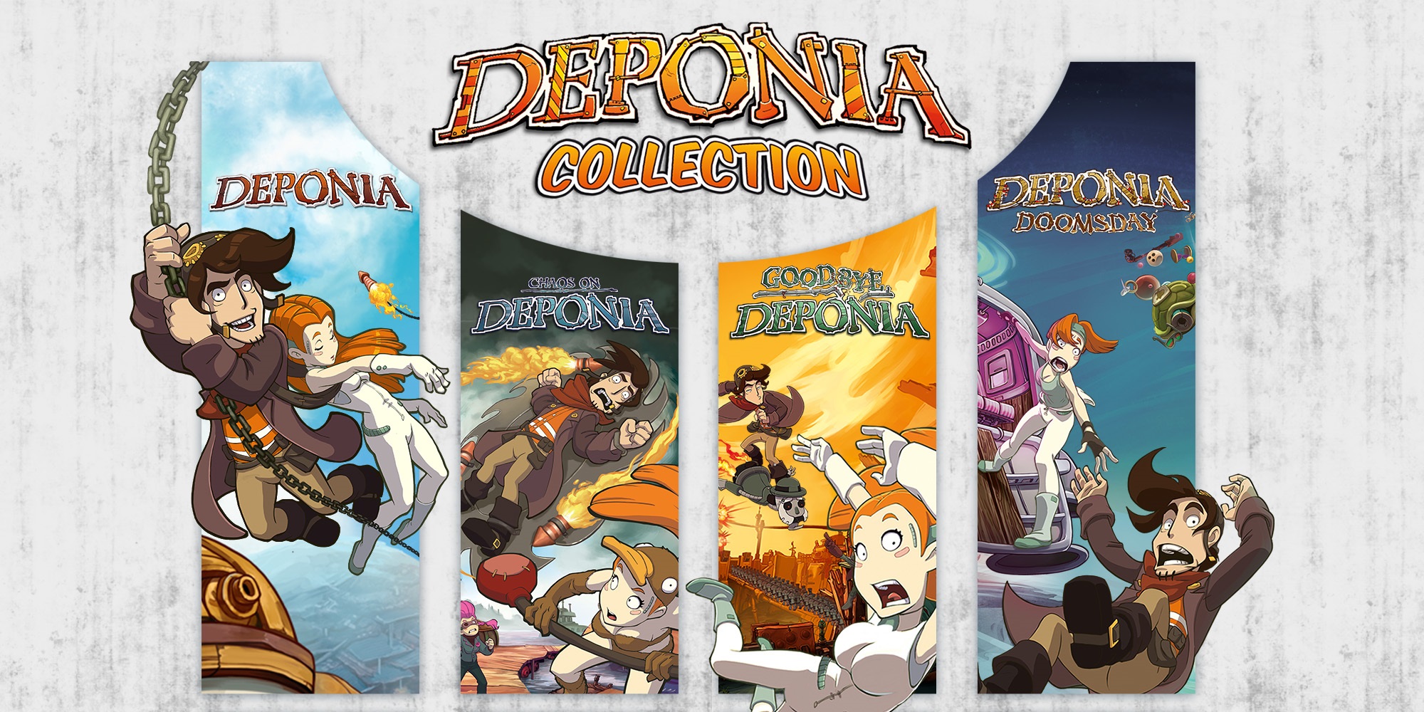 Deponia Full Scrap Collection Steam CD Key 7.9 $