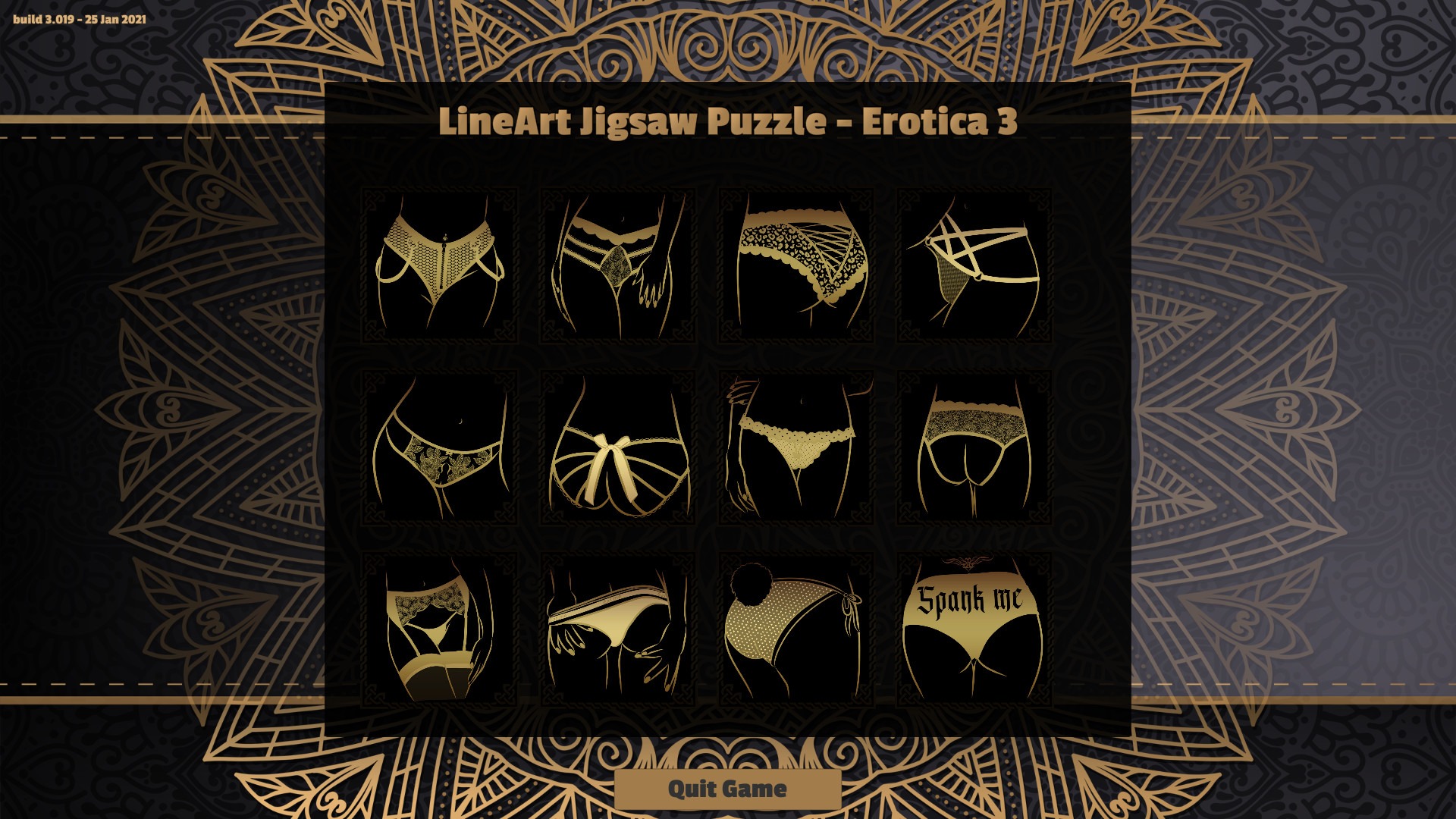 LineArt Jigsaw Puzzle - Erotica 3 + ArtBook DLC Steam CD Key 0.25 $
