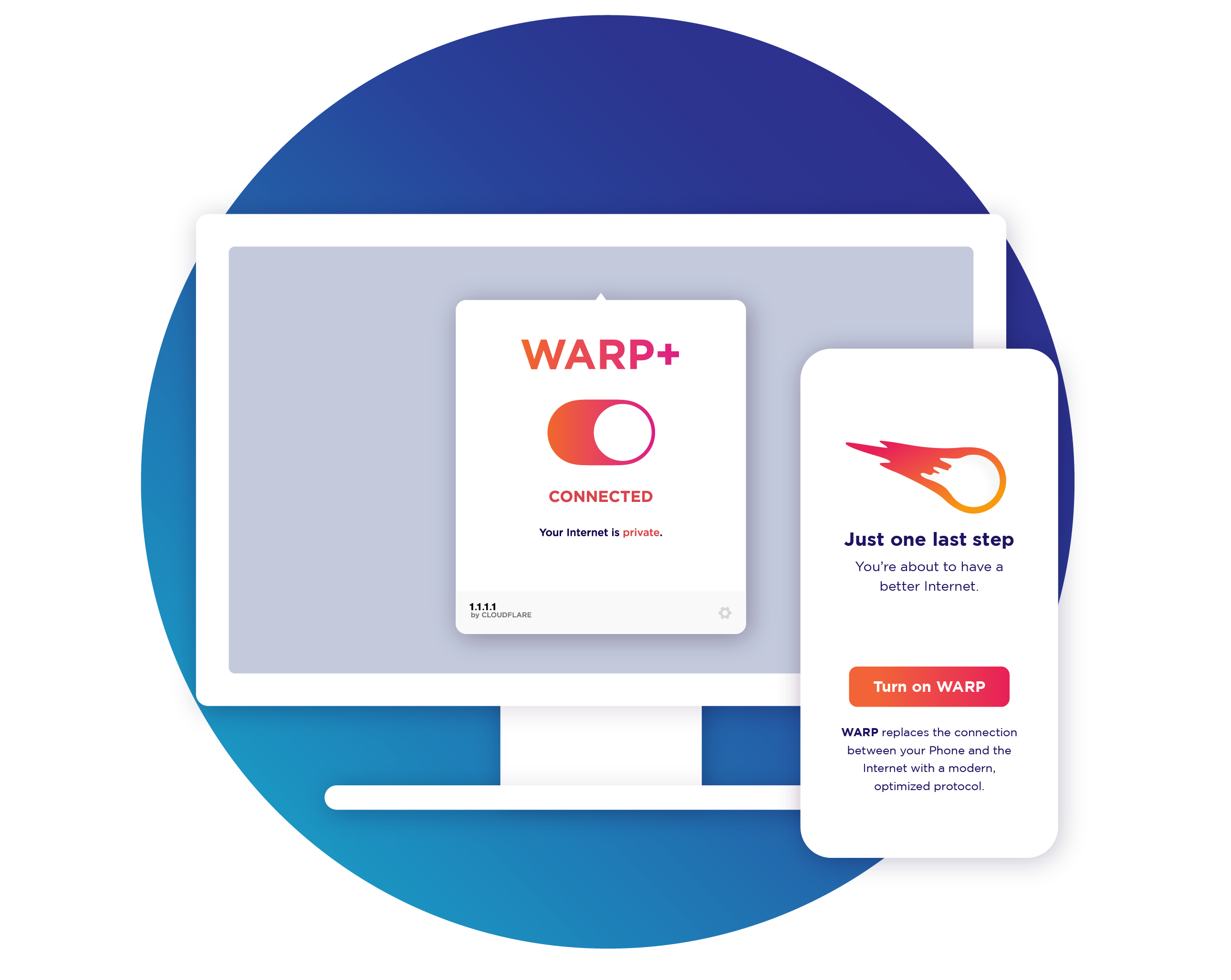 Cloudflare 1.1.1.1 WARP+ VPN Key (Lifetime / 12000 TB / 5 Devices) 1.64 $