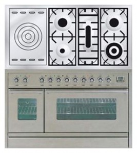 Photo Cuisinière ILVE PSW-120S-VG Stainless-Steel