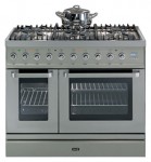 ILVE TD-90FL-MP Stainless-Steel Fornuis