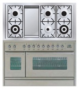 Photo Cuisinière ILVE PSW-120F-VG Stainless-Steel
