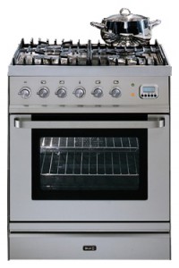 Photo Kitchen Stove ILVE T-60L-VG Stainless-Steel