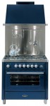 ILVE MT-90-MP Blue Virtuves Plīts
