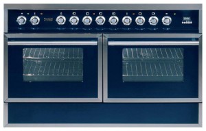 照片 厨房炉灶 ILVE QDC-120FRW-MP Blue