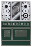 ILVE QDC-90VW-MP Green Кухонная плита