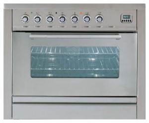Photo Kitchen Stove ILVE PW-90V-MP Stainless-Steel