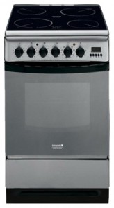 Photo Kitchen Stove Hotpoint-Ariston C 3 V P6 (X)