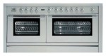 ILVE PL-150S-MP Stainless-Steel Komfyr