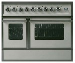 ILVE QDC-90W-MP Antique white 厨房炉灶