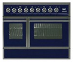 ILVE QDC-90FW-MP Blue Estufa de la cocina