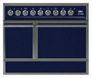 Photo Kitchen Stove ILVE QDC-90R-MP Blue
