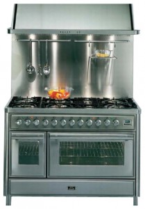 Photo Kitchen Stove ILVE MT-1207-VG Stainless-Steel