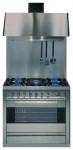 ILVE P-90BL-VG Stainless-Steel Dapur