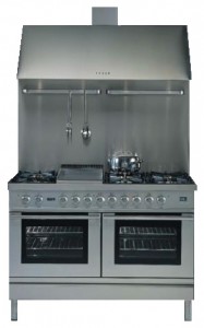 Foto Estufa de la cocina ILVE PDF-120S-VG Stainless-Steel