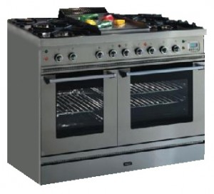 Bilde Komfyr ILVE PDE-100-MP Stainless-Steel