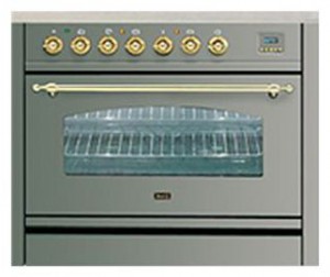 Photo Kitchen Stove ILVE PN-90F-VG Stainless-Steel