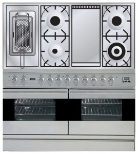 φωτογραφία Σόμπα κουζίνα ILVE PDF-120FR-MP Stainless-Steel