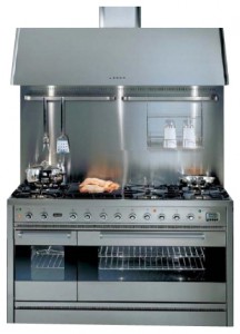 Photo Kitchen Stove ILVE P-1207L-VG Stainless-Steel