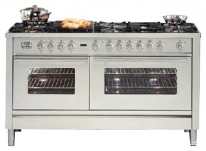 Photo Kitchen Stove ILVE PW-150B-VG Stainless-Steel