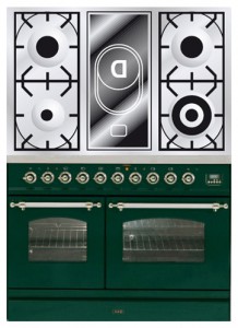 照片 厨房炉灶 ILVE PDN-100V-VG Green