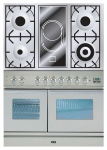 Photo Kitchen Stove ILVE PDW-100V-VG Stainless-Steel