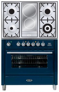 照片 厨房炉灶 ILVE MT-90ID-E3 Blue