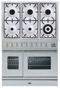 Photo Kitchen Stove ILVE PDW-906-VG Stainless-Steel