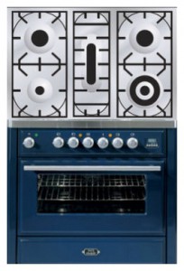 照片 厨房炉灶 ILVE MT-90PD-VG Blue
