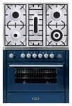 ILVE MT-90PD-VG Blue موقد المطبخ