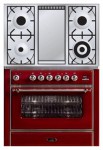 ILVE M-90FD-VG Red Stufa di Cucina