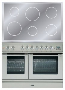 φωτογραφία Σόμπα κουζίνα ILVE PDLI-100-MP Stainless-Steel