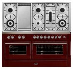 ILVE MT-150FD-E3 Red Virtuves Plīts