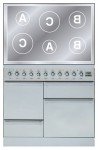 ILVE PTQI-100-MP Stainless-Steel Кухненската Печка