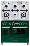 ILVE MTD-1006D-E3 Green Σόμπα κουζίνα
