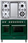 ILVE MTD-100FD-E3 Green Σόμπα κουζίνα